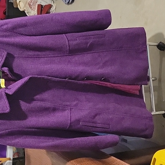 Lands End wool blend coat - Picture 2 of 7